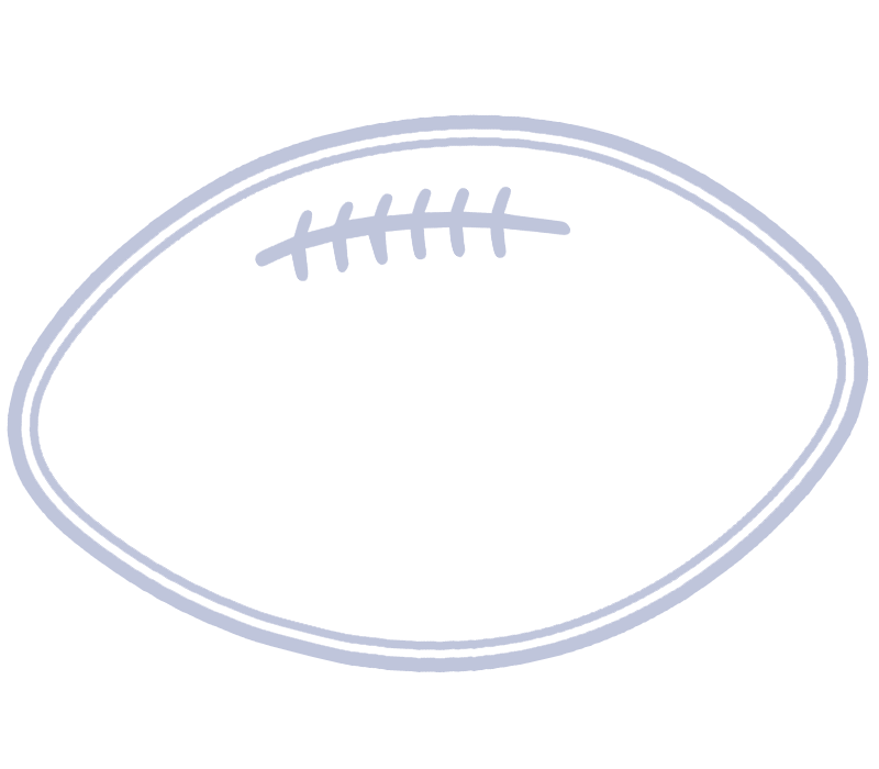 Football 1 Pat Tag - Sparkle