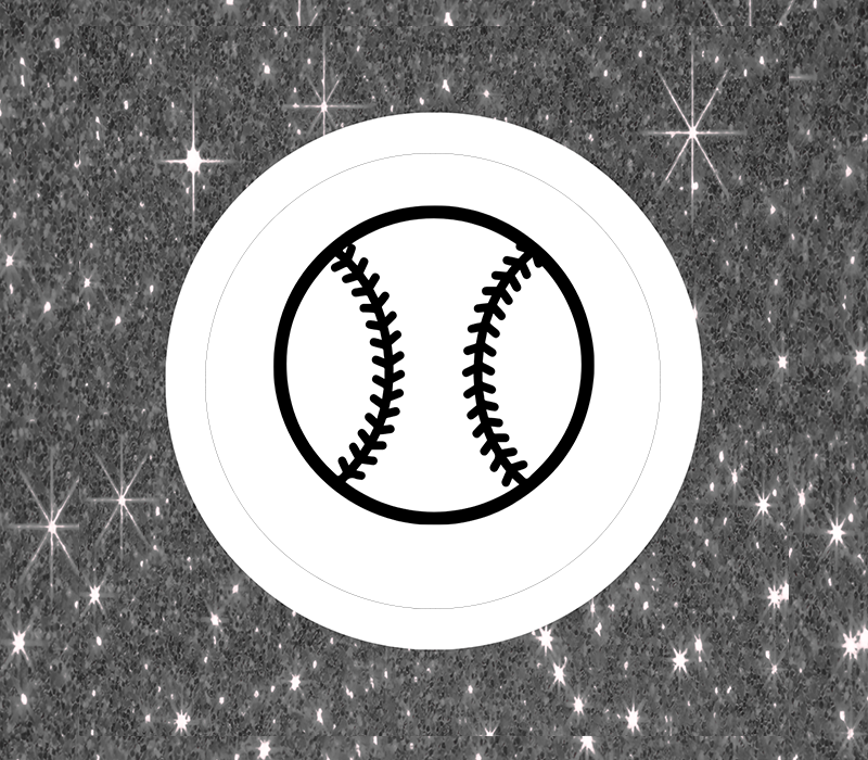 Softball Triple Tag - Sparkle