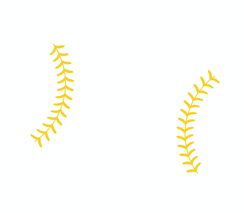 Softball Golden Glove Tag - Sparkle