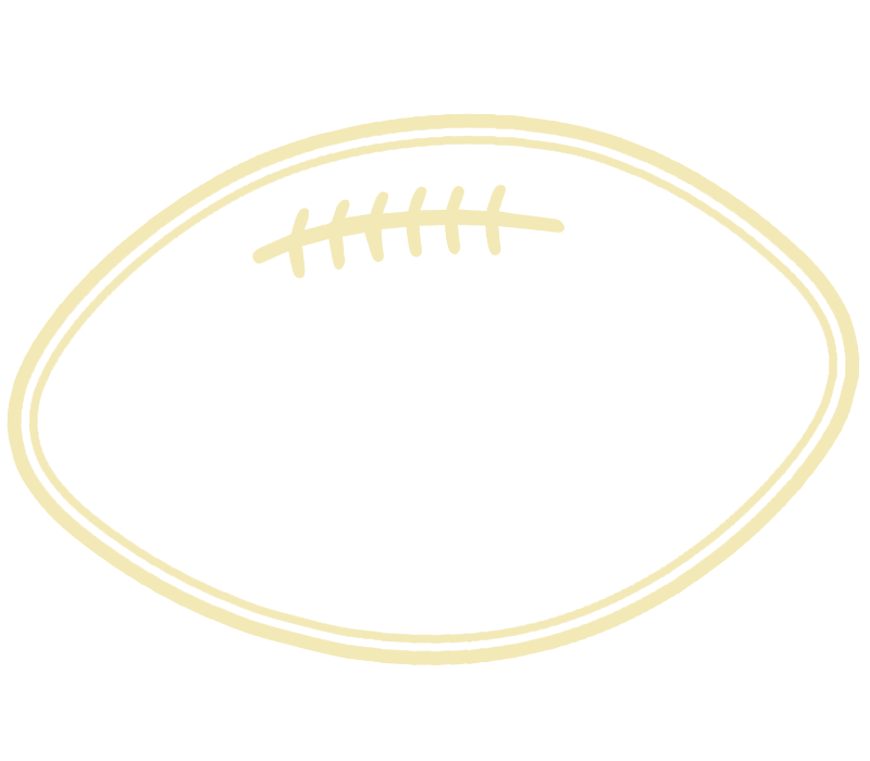 Football Sticky Hands Tag - Sparkle
