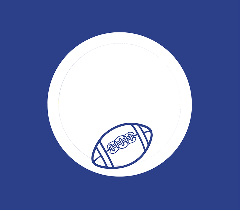Football 1 Pat Tag - Classic