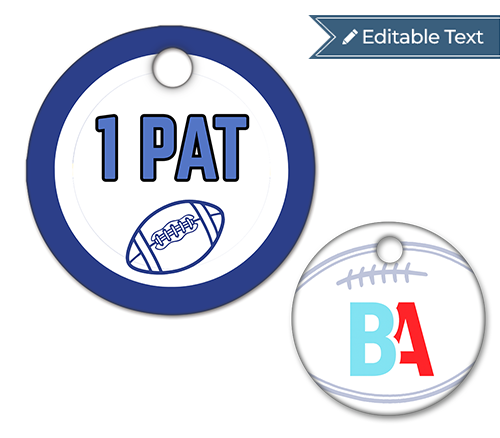 Football 1 Pat Tag - Classic