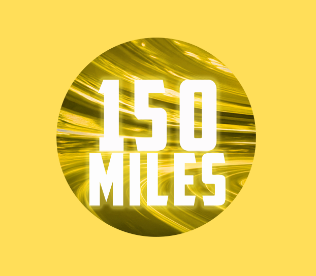 Cross Country 150 Miles Tag