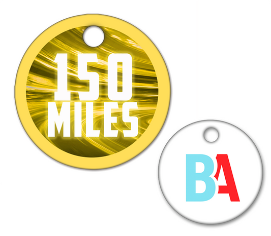 Cross Country 150 Miles Tag