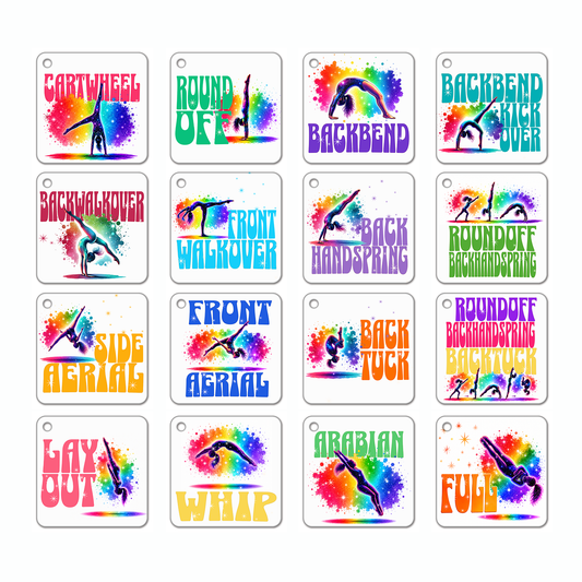 16-Piece Tumbling Tag Design Kit
