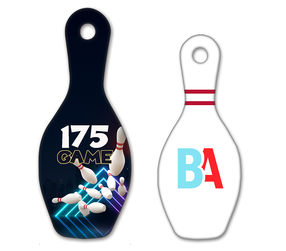 Bowling Pin Swag Tags