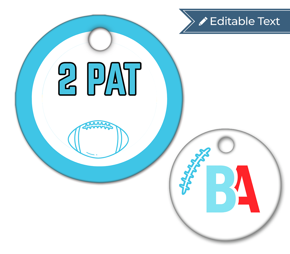 Football 2 Pat Tag - Classic