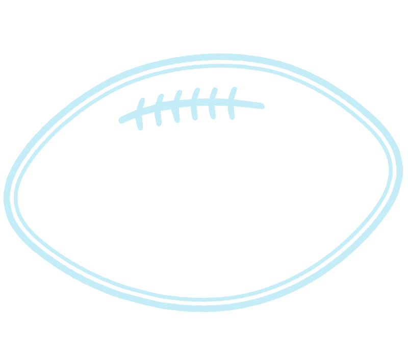 Football 2 Pat Tag - Sparkle