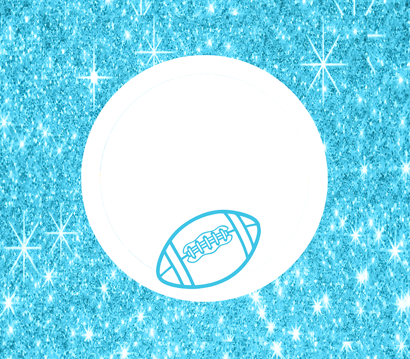 Football 2 Pat Tag - Sparkle