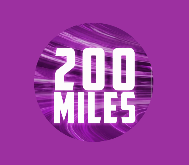 Cross Country 200 Miles Tag