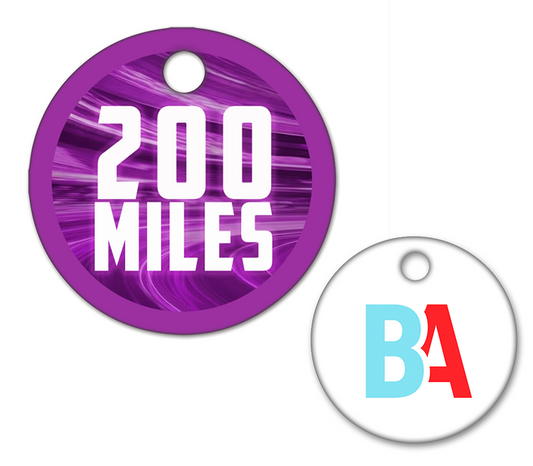 Cross Country 200 Miles Tag