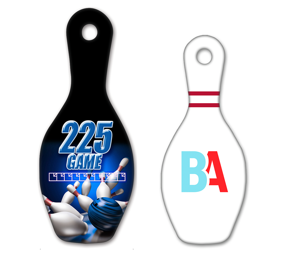 Bowling Pin Swag Tags