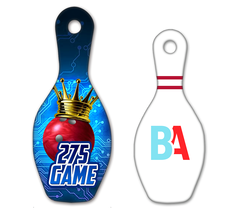 Bowling Pin Swag Tags