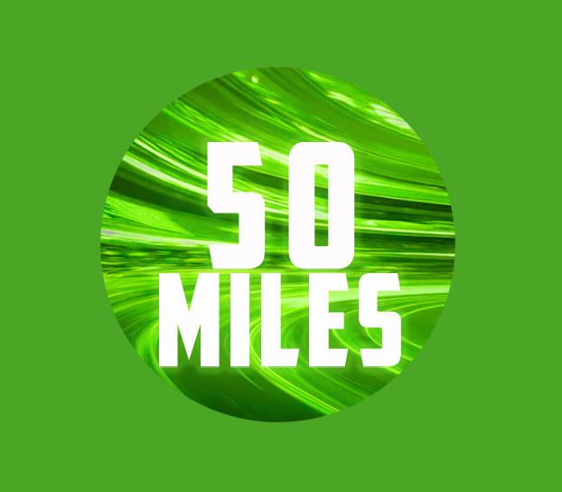 Cross Country 50 Miles Tag