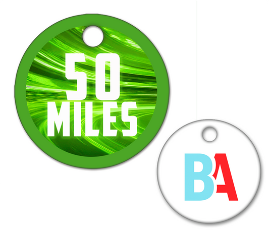 Cross Country 50 Miles Tag