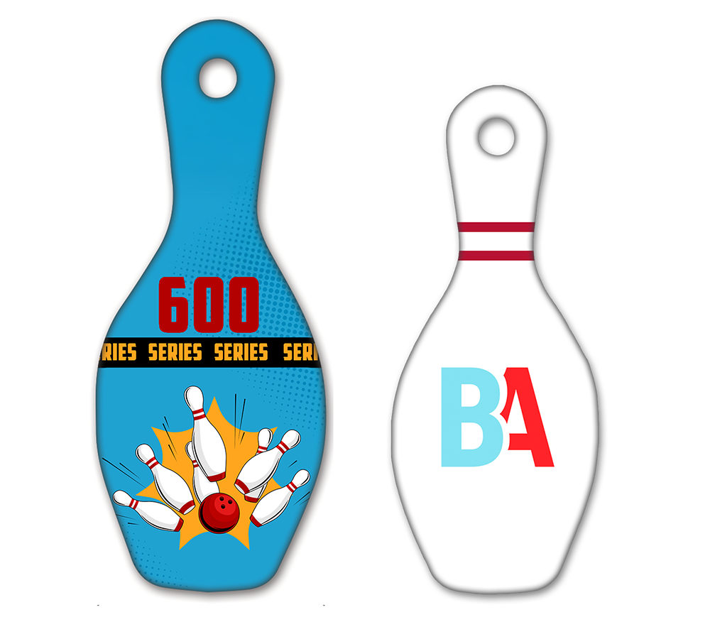 Bowling Pin Swag Tags