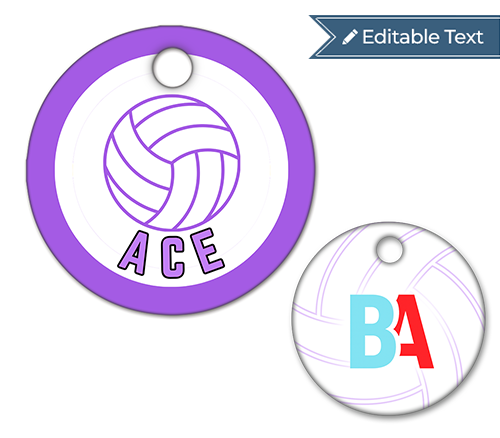 Volleyball Ace Tag - Classic