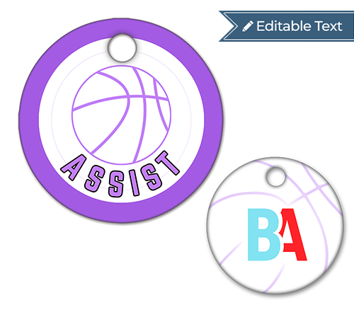 Basketball Assist Tag - Classic
