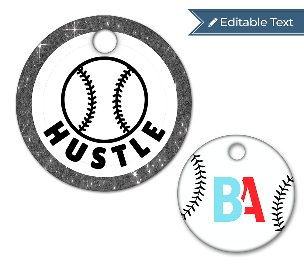 Baseball Hustle Tag - Sparkle