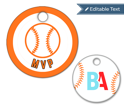 Basebll MVP Tag - Classic