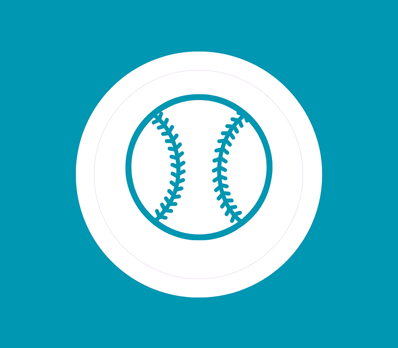 Baseball Single Tag - Classic