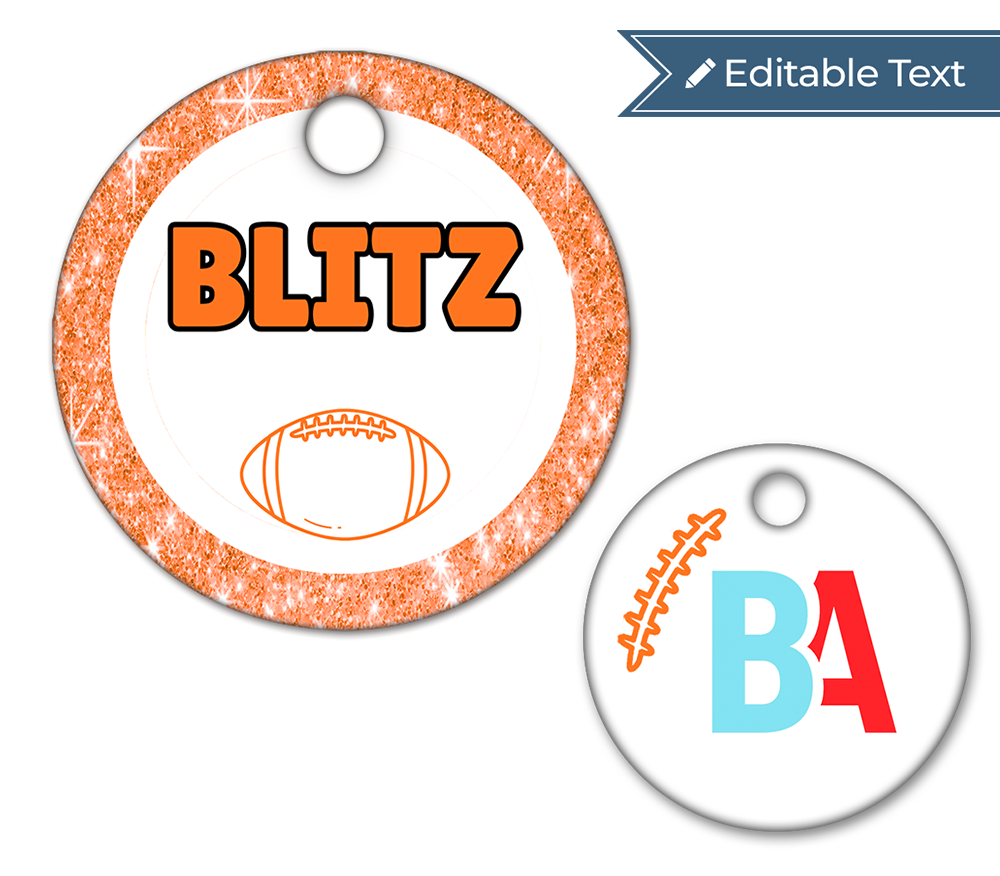 Football Blitz Tag - Sparkle
