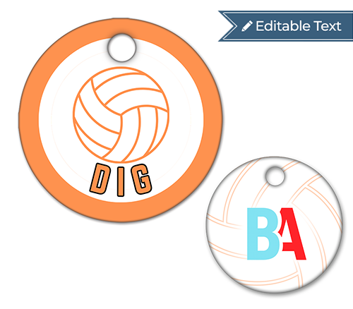 Volleyball Dig Tag - Classic