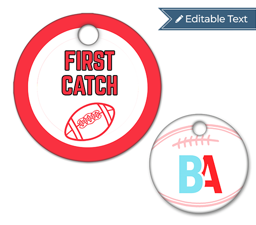 Football First Catch Tag - Classic