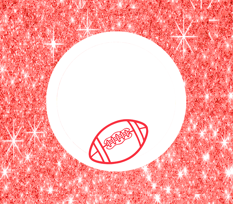 Football First Catch Tag - Sparkle