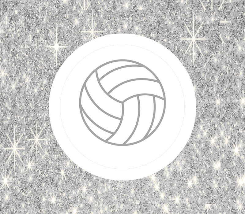 Volleyball Hustle Tag - Sparkle