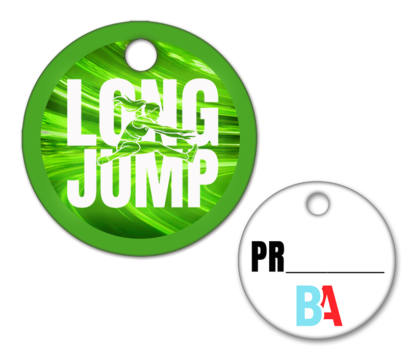 Track & Field Long Jump Tag