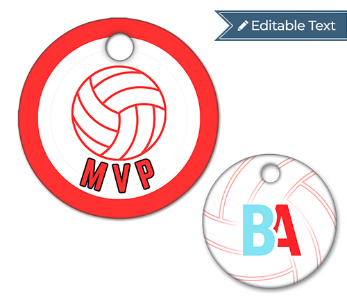 Volleyball MVP Tag - Classic
