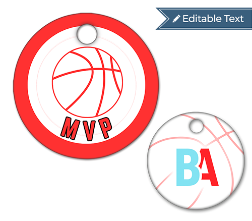 Basketball MVP Tag - Classic