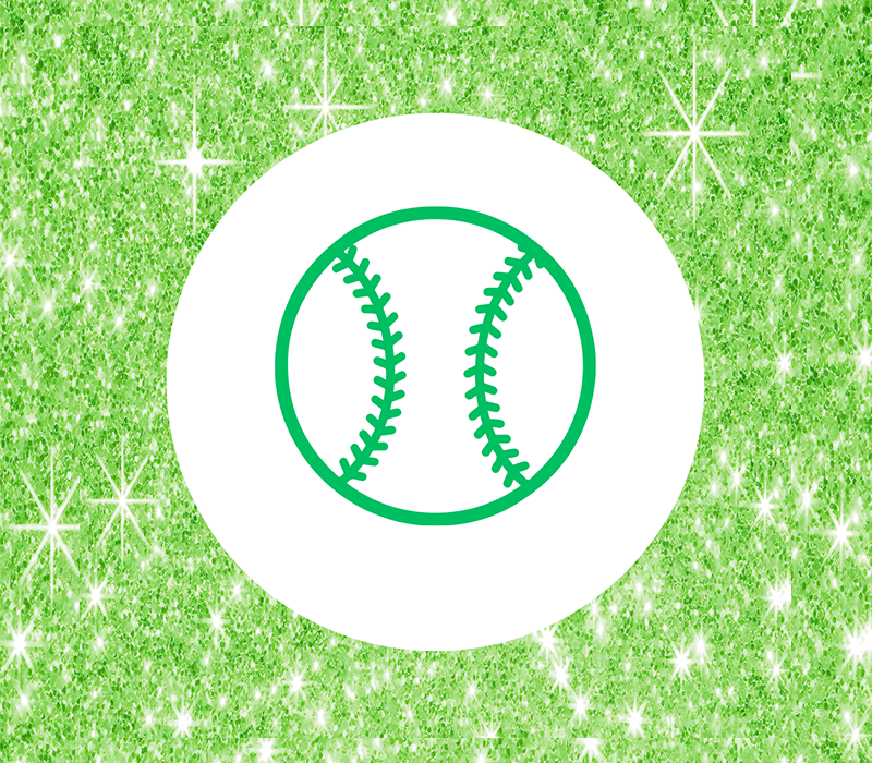 Softball MVP Tag - Sparkle