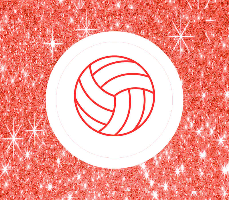 Volleyball MVP Tag - Sparkle