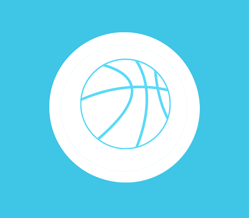 Basketball Rebound Tag - Classic