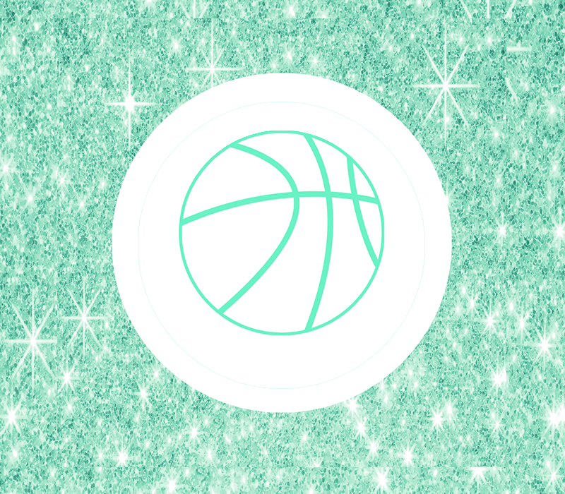 Basketball Steal Tag - Sparkle