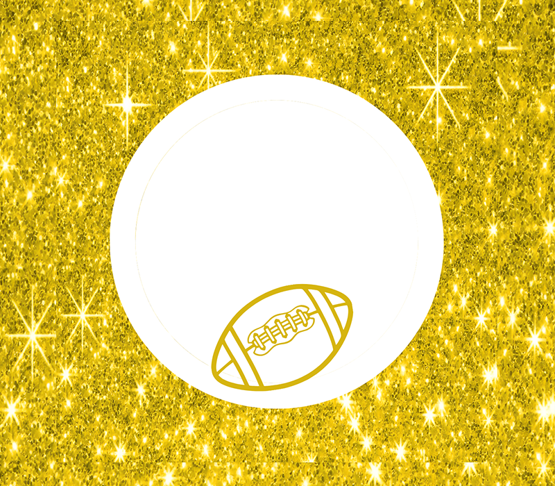 Football Sticky Hands Tag - Sparkle