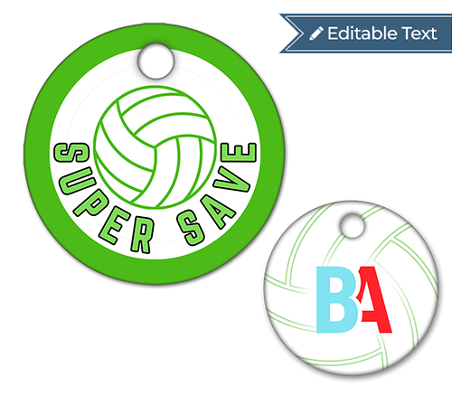 Volleyball Super Save Tag - Classic
