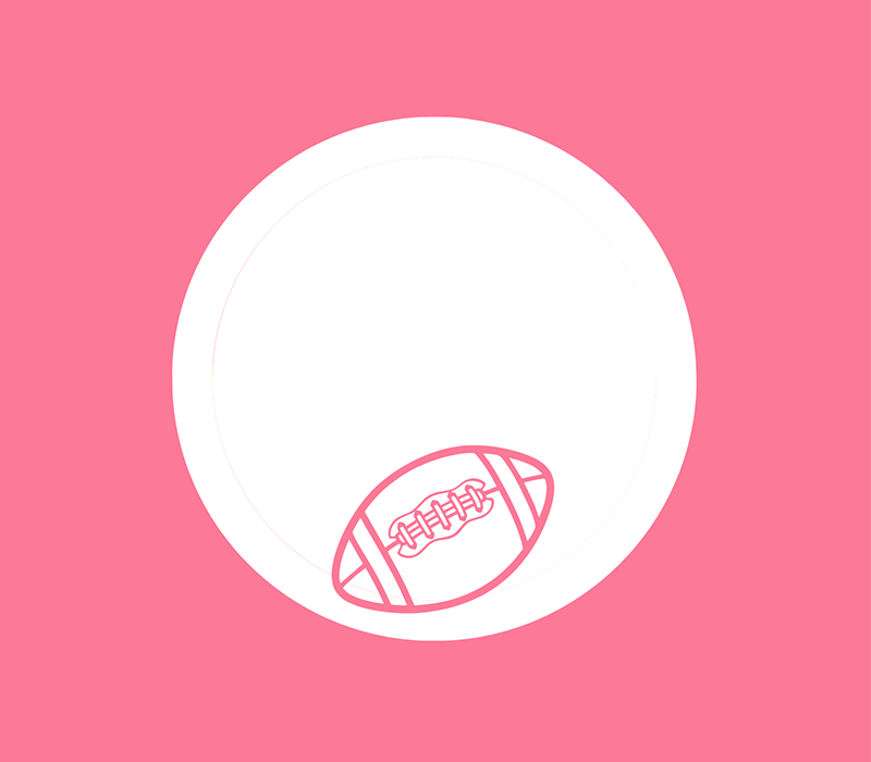 Football Touch Down Tag - Classic