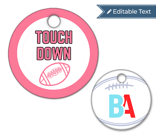 Football Touch Down Tag - Classic