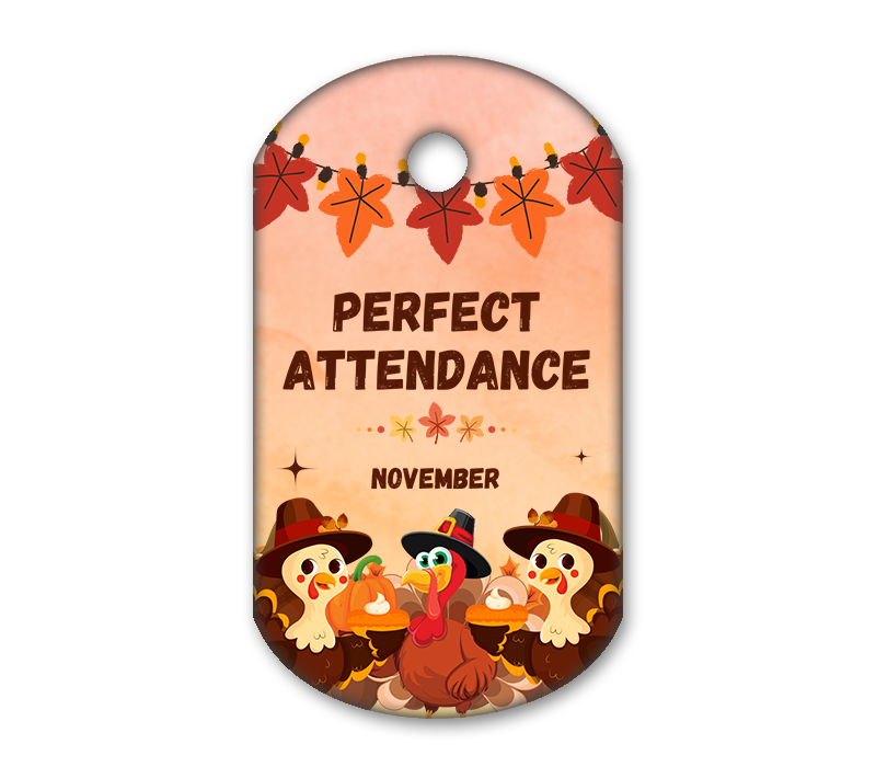 Perfect Attendance - November