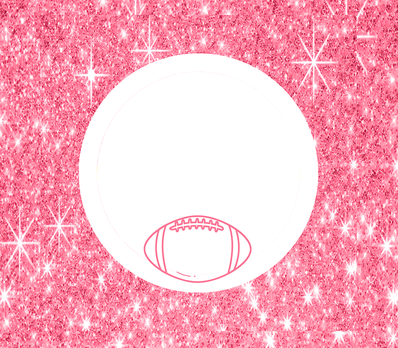 Football Touch Down Tag - Sparkle