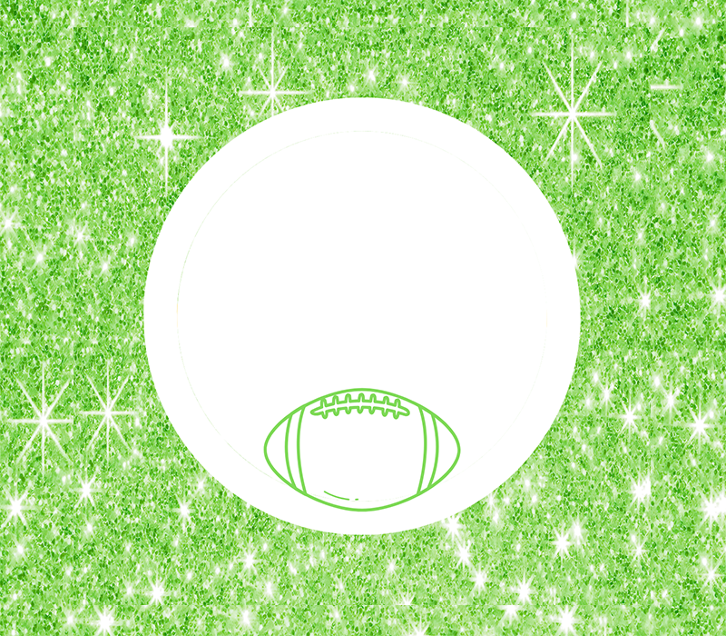 Football Interception Tag - Sparkle