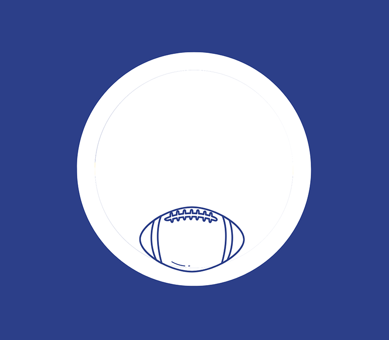 Football 1 Pat Tag - Classic