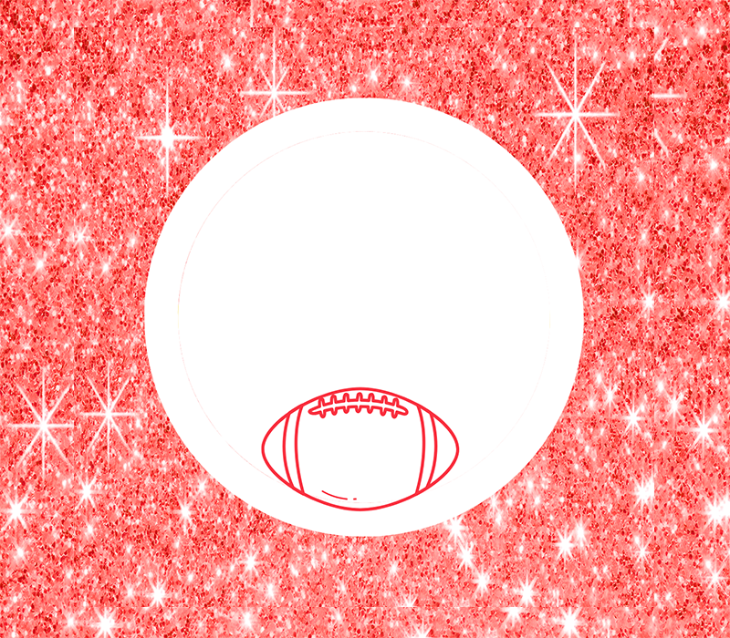 Football First Catch Tag - Sparkle