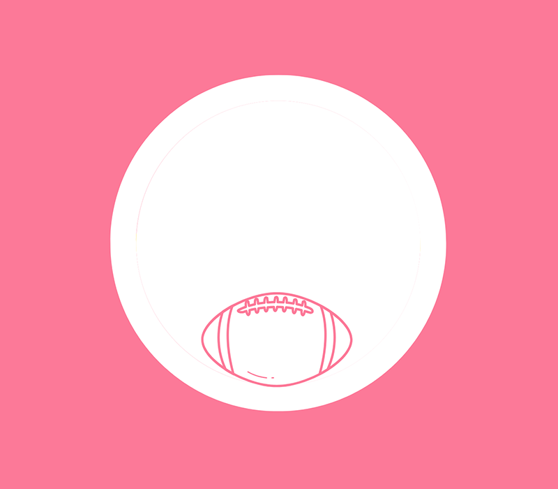 Football Touch Down Tag - Classic